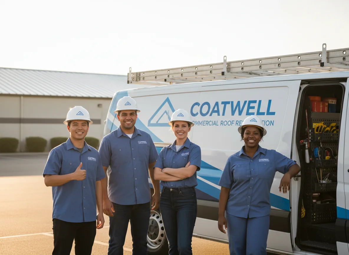 Commercial roof coating company in Racine, WI